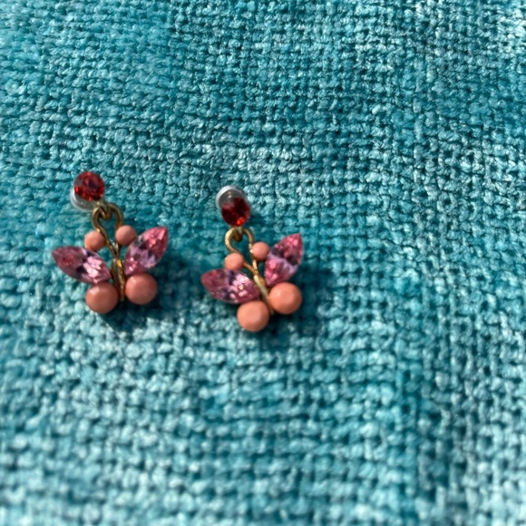 Small Butterfly Earrings - Picture 8 of 8